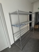 Regał magazynowy stalowy 4 półki 180x60x180 cm TECHNICA