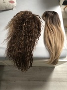 zestaw 2 szt peruka na manekina