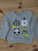 C&A bluza ze zwierzątkami 104