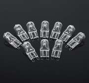 Zestaw 20 żarówek halogenowych G9, 75W, 230V