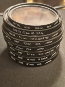 Zestaw filtrów fotograficznch HOYA + etui