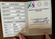 Białe złoto z brylantem - APART