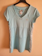 Jasnoniebieski T-shirt Adidas roz. M