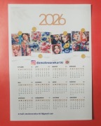 Kalendarz plakatowy na 2026r. 
