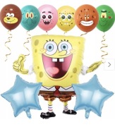 BALONY SPONGEBOB KANCIASTOPORTY URODZINY