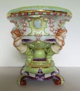 ŻARDINIERA CACHE POT  PORCELANA VOLKSTED 1890-1908