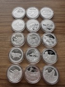 Kongo,1 oz Uncja Srebra Prehistoric Life 2020, 2021, 2022, 2023, 2024, 2025