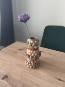 Wazon Muszle PRL Vintage Muszelki Unikat Muszla