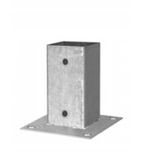 PODSTAWA SŁUPA KOTWA PRZYKRĘCANA PSP 70x70 mm