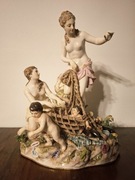 Miśnia Schwytanie Trytona Muzealny eksponat XIX wiek