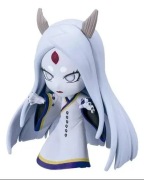 BANDAI CHIBI MASTERS NARUTO SHIPPUDEN KAGUYA OTSUTSUKI FIGURKA 10 CM