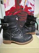 AS.98 buty motocyklowe czarne skóra  rozmiar 39 