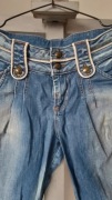 Vero Moda Spodnie jeansowe rybaczki bermudy L / 40 / 12