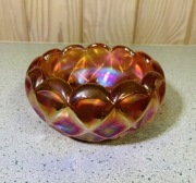 Szklana popielniczka Carnival Glass Vintage