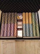 ZESTAW DO GRY W POKERA ULTIMATE 1000 ŻETONÓW POKER