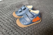 Skórzane buty buciki trzewiki Naturino Cocoon Dino dinozaury rzepy 17