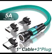 AUFU 5A Magnetyczny kabel USB