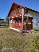 Domek na ogródkach działkowych w Lesku