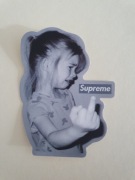 SUPREME Girl Fu*k Off naklejka 
