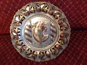 Pamiątkowy metalowy talerz z Egiptu