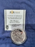 Wiedźmin Krew Elfów 1 oz Ag 999 srebrna moneta uncja 3-cia z serii