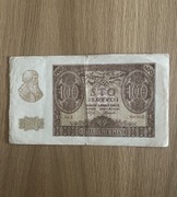 Banknot 100 zl 1940
