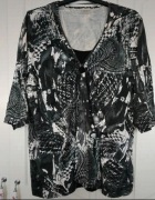 C&A Canda bluzka tunika wiskoza plus size 48 50 52 xxl xxxl 4xl