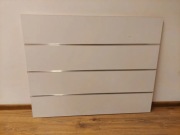 Panel sklepowy biały 100x80 3 szyny