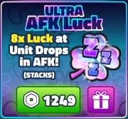 SpongeBob Tower Defense Gamepass ULTRA AFK Luck