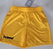 Spodenki krótkie piłkarskie żółte Hummel 116/128