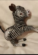 Zabawka na kluczyk zebra