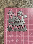 Wykrojnik do papieru scrapbookingu święta Bożego Narodzenia