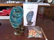 Kominek zapachowy z dymnym wodospadem.. jak nowy.. polecam..