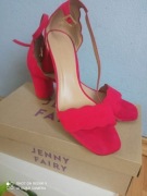 Sandałki czerwone Jenny Fairy CCC rozmiar 39