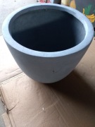 Donica ogrodowa lekki cement 30x35 cm 