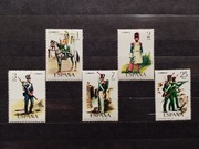 Znaczki Hiszpania 1976 wojsko