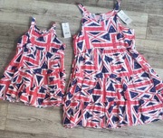 Dwie sukieneczki dla dziewczynki,  Marka George, nowe z metką.