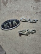 Emblemat Kia Rio cvvt znaczek x3