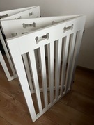 Jak nowa: Bramka drewniana- ładna i solidna (4 moduły 50cmx74cm)