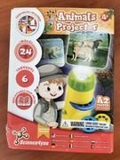 Science4you. Latarka ze zwierzętami projektor z 24 obrazami i plakat