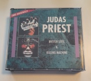 JUDAS PRIEST – British Steel & Killing Machine 2CD BOX / 1992 Sony Music 