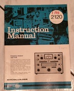 Bruel&Kjaer 2120 Frequency Analizer Instrukcion Manual