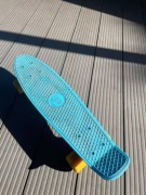 FISH Skateboards fiszka 22'' turkus, żółte kółka – sprawna