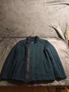 Ciepły sweter / bluza na zamek, pleciony