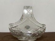 Stara Masywna Kryształowa Gondola Sygnowana