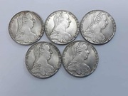 monety po kolekcjonerze zestaw 5 sztuk