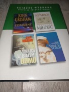 Książki wybrane Reader's Digest Testament John Grisham + 3 inne tytuły 