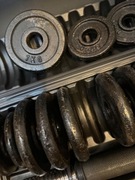 Skrzynka z hantlami 15 kg