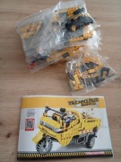 Klocki do składania auto budowlane 491 sztuk