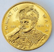 1998 2 zł ZYGMUNT III WAZA z WORKA NBP